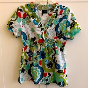 New Direction size M floral top